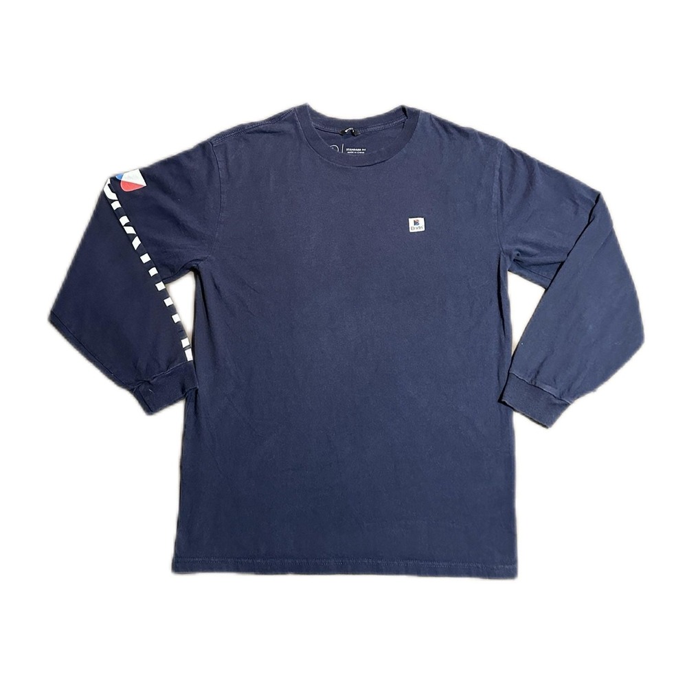Brixton Men's Long Sleeve Standard Fit Logo Graphic T-Shirt